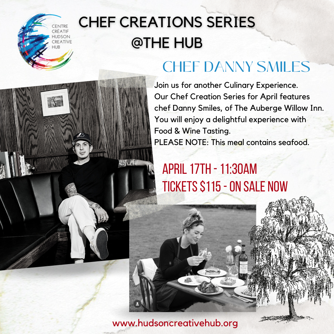 Chef Danny Smiles at the Hudson Creative Hub