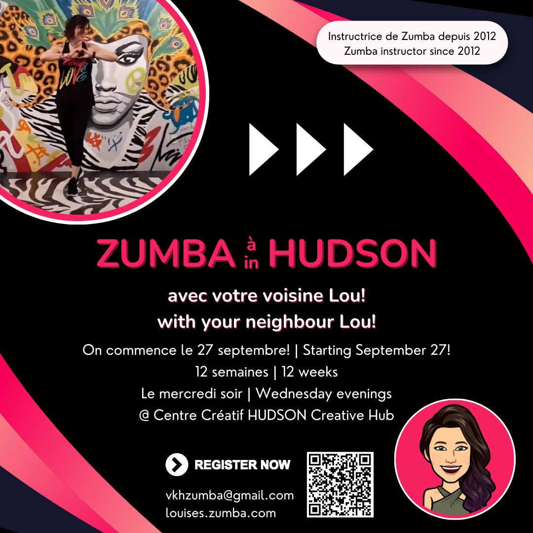 Zumba Classes @hudsoncreativehub